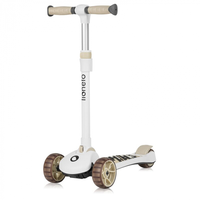 Trotineta, Lionelo, Franky, Multifunctionala, Pliabila, Pana la 50 kg, Bicicleta cu 3 roti si trotineta de echilibru, Ghidon reglabil, Sezut detasabil, Roti cu LED, Conform cu EN71, EN62115, 12 luni+, [3]