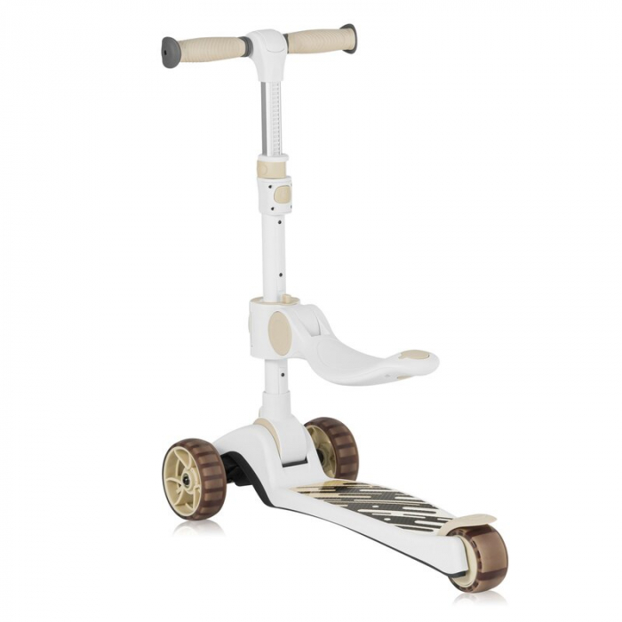 Trotineta, Lionelo, Franky, Multifunctionala, Pliabila, Pana la 50 kg, Bicicleta cu 3 roti si trotineta de echilibru, Ghidon reglabil, Sezut detasabil, Roti cu LED, Conform cu EN71, EN62115, 12 luni+, [7]