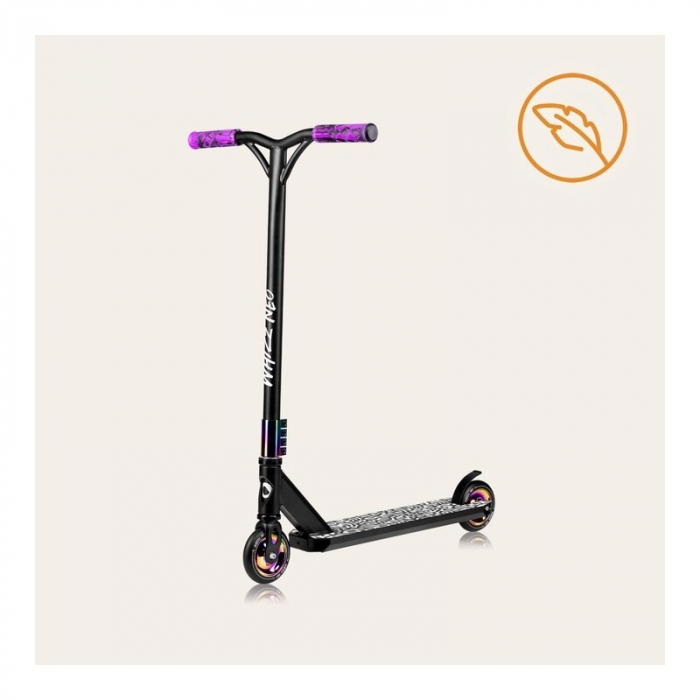 Trotineta, Lionelo, Whizz, Pentru Acrobatii, Rulmenti ABEC-9, Sistemul de compresie IHC 9, 20 - 100 kg, Conform cu standardul european de securitate EN14619, Multicolor [11]