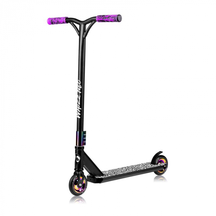 Trotineta, Lionelo, Whizz, Pentru Acrobatii, Rulmenti ABEC-9, Sistemul de compresie IHC 9, 20 - 100 kg, Conform cu standardul european de securitate EN14619, Multicolor [1]