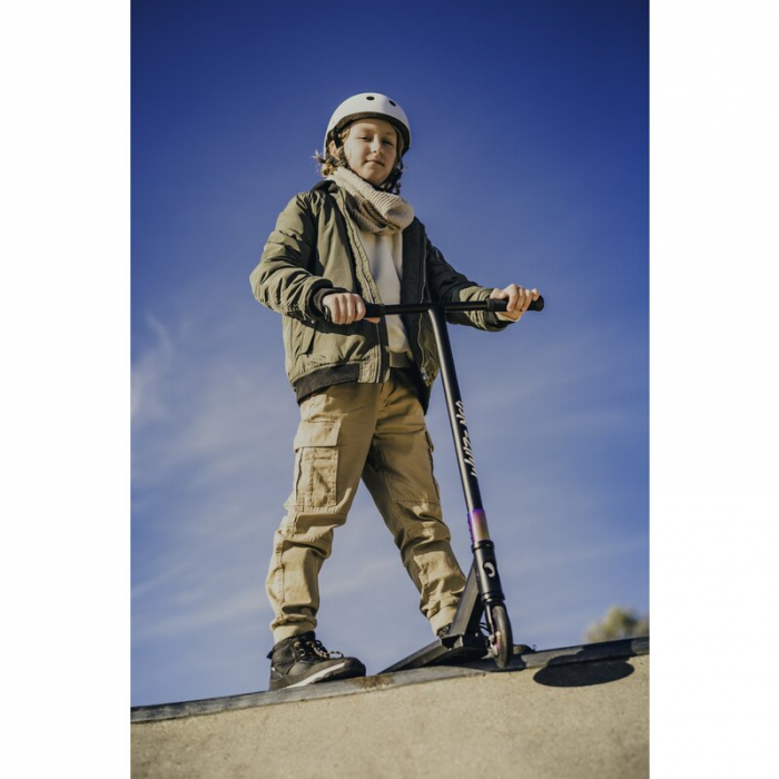 Trotineta, Lionelo, Whizz, Pentru Acrobatii, Rulmenti ABEC-9, Sistemul de compresie IHC 9, 20 - 100 kg, Conform cu standardul european de securitate EN14619, Multicolor [23]