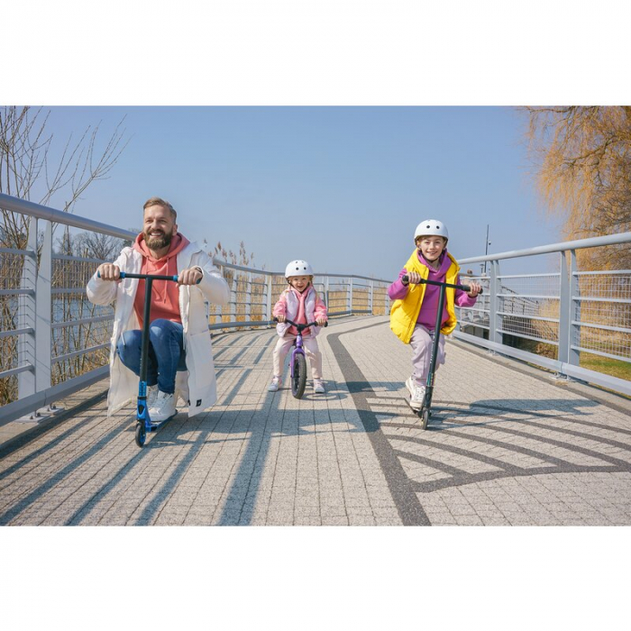 Trotineta, Lionelo, Whizz, Pentru Acrobatii, Rulmenti ABEC-9, Sistemul de compresie IHC 9, 20 - 100 kg, Conform cu standardul european de securitate EN14619, Verde/Negru [32]