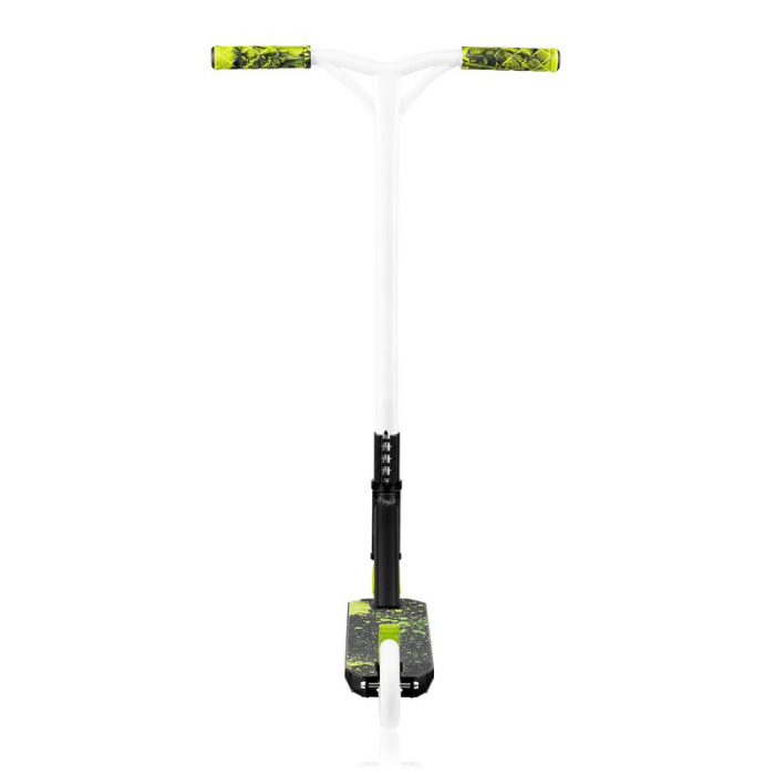 Trotineta, Lionelo, Whizz, Pentru Acrobatii, Rulmenti ABEC-9, Sistemul de compresie IHC 9, 20 - 100 kg, Conform cu standardul european de securitate EN14619, Verde/Negru [6]