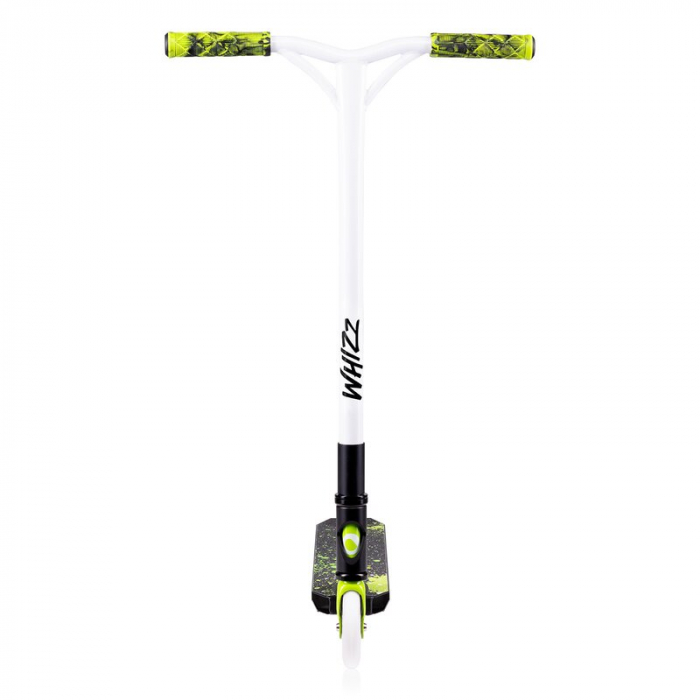 Trotineta, Lionelo, Whizz, Pentru Acrobatii, Rulmenti ABEC-9, Sistemul de compresie IHC 9, 20 - 100 kg, Conform cu standardul european de securitate EN14619, Verde/Negru [5]