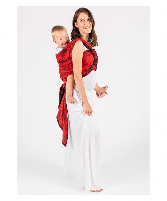 Wrap Tesut ISARA Bloom In Rouge [4]