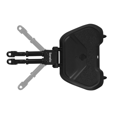 Adaptor universal carucior pentru al doilea copil, Lionelo, Buggy Board, 2 in 1, 3 pozitii reglare sezut pe inaltime, Platforma antiderapanta, Roti cu lumini colorate, Sustine 25 kg, Negru [6]