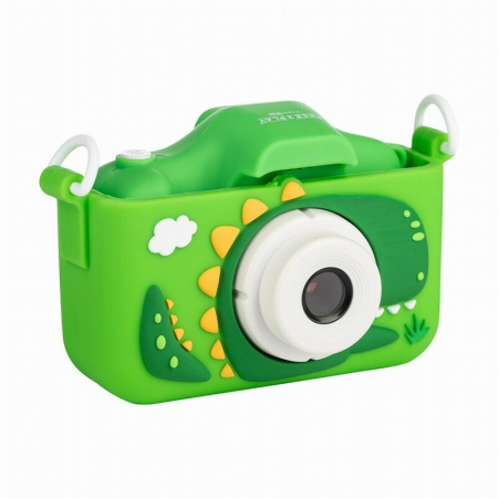 Aparat foto digital pentru copii, Free2Play, Cu functie selfie, Cadre distractive, Cu 6 filtre, Dino [7]
