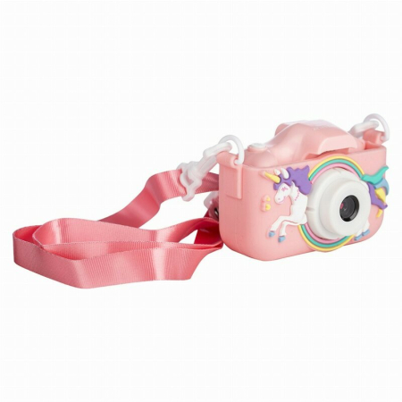 Aparat foto digital pentru copii, Free2Play, Cu functie selfie, Cadre distractive, Cu 6 filtre, Unicorn [2]