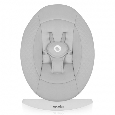 Balansoar, Lionelo, Iris, 2 in 1, Rotire 360 grade, Electric, Cu 3 moduri de leganare, Cu 5 trepte de viteza, Cu 3 pozitii de inclinare, Pana la 9 kg, Gri [8]