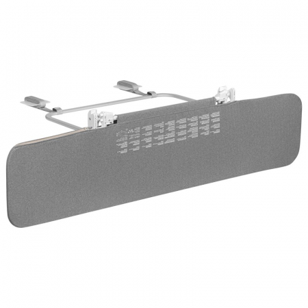 Bariera de protectie pentru pat, Lionelo, Lora XL, Pliabila, Sistem de blocare StandSafe, Geanta de transport inclusa, 150x46 cm, Conform cu BS 7972:2001+A1:2009, Gri [7]