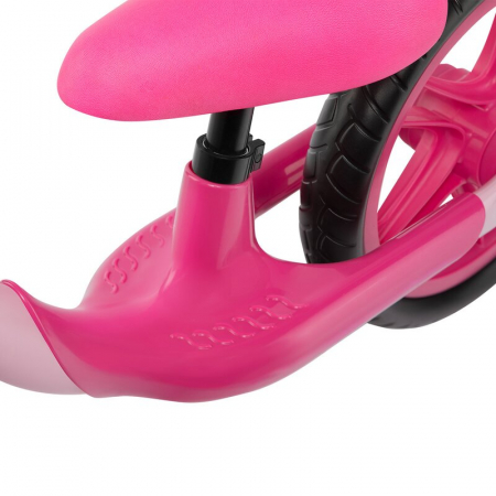 Bicicleta fara pedale, Lionelo, Alex, Usoara, Cu ghidon si sa reglabile, Greutate 3.3 Kg, Cu roti din spuma EVA, 12 inch, Bubblegum [7]