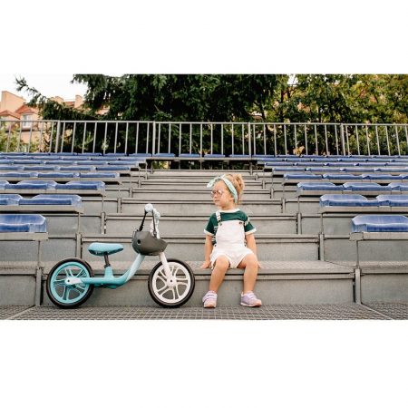 Bicicleta fara pedale, Lionelo, Alex, Usoara, Cu ghidon si sa reglabile, Greutate 3.3 Kg, Cu roti din spuma EVA, 12 inch, Bubblegum [10]