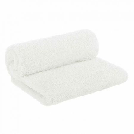 Bocioland - Paturica pufoasa pentru copii, Din fleece, Dimensiune mare 80 x 100 cm, Ecru [2]