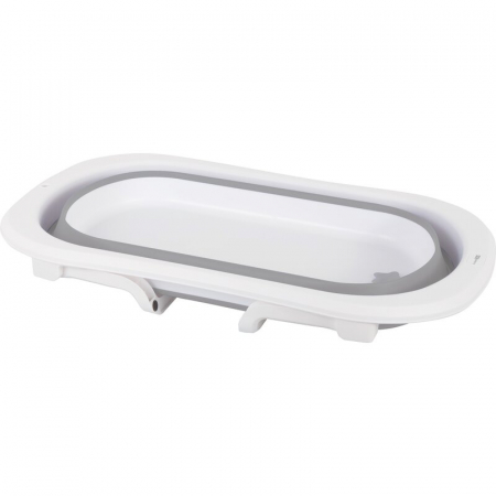 Cadita pliabila, Cu dop cu indicator de temperatura, Conform cu standardul european de securitate EN 17072:2018, FreeON, 78x49x21 cm, Grey [1]