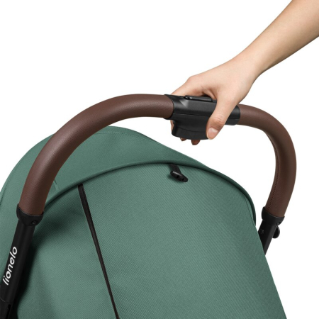 Carucior sport, Lionelo, Ingrid, Capotina impermeabila cu filtru UPF50+, Pana la 22 Kg, Spatar reglabil in 3 pozitii, Include suport pahar si plasa de tantari, Sistem pentru pliere automata, 6 luni+,  [16]