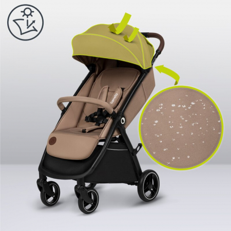 Carucior sport, Lionelo, Ingrid, Capotina impermeabila cu filtru UPF50+, Pana la 22 Kg, Spatar reglabil in 3 pozitii, Include suport pahar si plasa de tantari, Sistem pentru pliere automata, 6 luni+,  [22]