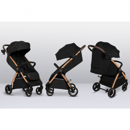 Carucior sport, Lionelo, Ingrid, Capotina impermeabila cu filtru UPF50+, Pana la 22 Kg, Spatar reglabil in 3 pozitii, Include suport pahar si plasa de tantari, Sistem pentru pliere automata, 6 luni+,  [18]