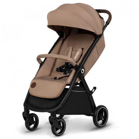 Carucior sport, Lionelo, Ingrid, Capotina impermeabila cu filtru UPF50+, Pana la 22 Kg, Spatar reglabil in 3 pozitii, Include suport pahar si plasa de tantari, Sistem pentru pliere automata, 6 luni+,  [2]