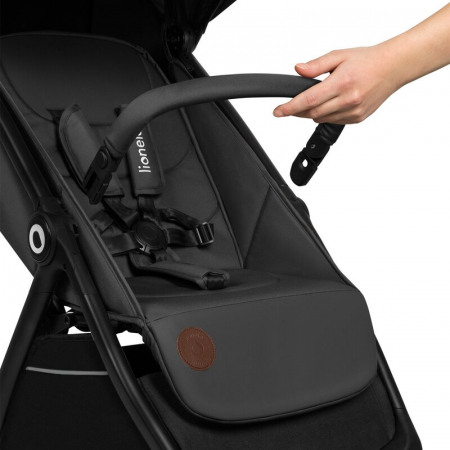 Carucior sport, Lionelo, Ingrid, Capotina impermeabila cu filtru UPF50+, Pana la 22 Kg, Spatar reglabil in 3 pozitii, Include suport pahar si plasa de tantari, Sistem pentru pliere automata, 6 luni+,  [14]