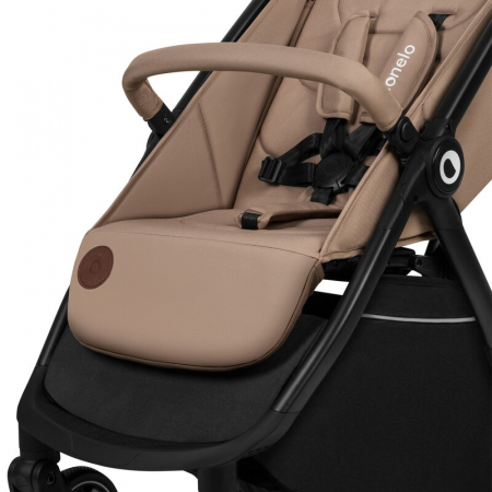 Carucior sport, Lionelo, Ingrid, Capotina impermeabila cu filtru UPF50+, Pana la 22 Kg, Spatar reglabil in 3 pozitii, Include suport pahar si plasa de tantari, Sistem pentru pliere automata, 6 luni+,  [4]
