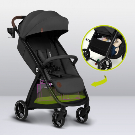 Carucior sport, Lionelo, Ingrid, Capotina impermeabila cu filtru UPF50+, Pana la 22 Kg, Spatar reglabil in 3 pozitii, Include suport pahar si plasa de tantari, Sistem pentru pliere automata, 6 luni+,  [24]