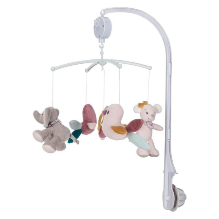 Carusele muzicale si lampi - Carusel muzical, Free2Play, Pentru patut, Cu 5 jucarii din plus, Zoe the Mouse