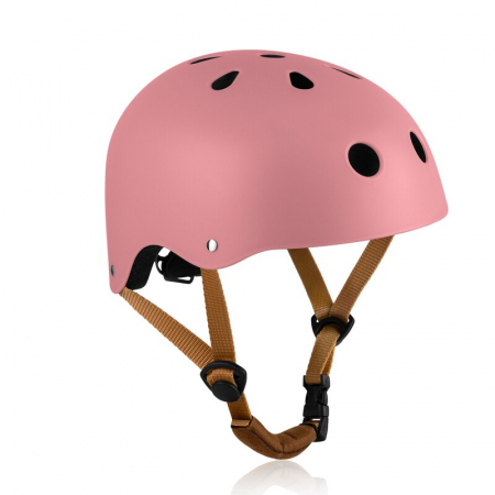 Biciclete copii & Accesorii - Casca pentru copii, Lionelo, Reglabila 50-56 cm, Din ABS si EPS, Conform cu standardul EN1078, Roz