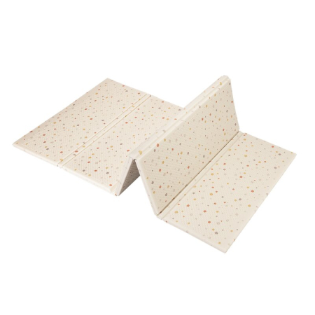 Oferte - Covoras educativ, Lionelo, Zora, Din spuma XPE non-toxica, Cu doua fete, Suprafata antiderapanta, Dimensiune mare, 180x200 cm, Grosime 1.5 cm, Pliabil, Include geanta pentru transport, Bej