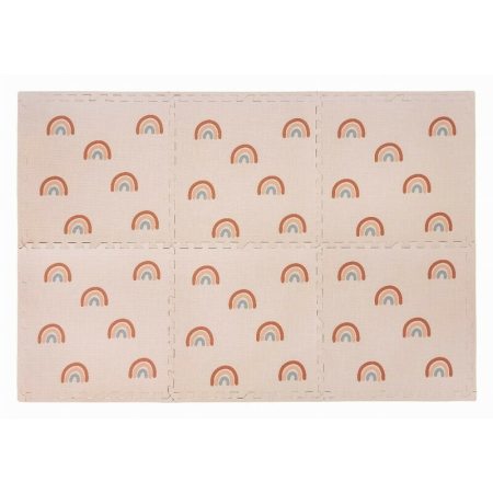 Centre de Activitati - Covoras puzzle, Free2Play, Pentru copii, Din spuma, 121 x 178.5 cm, 6 bucati, 36 luni+, Rainbow