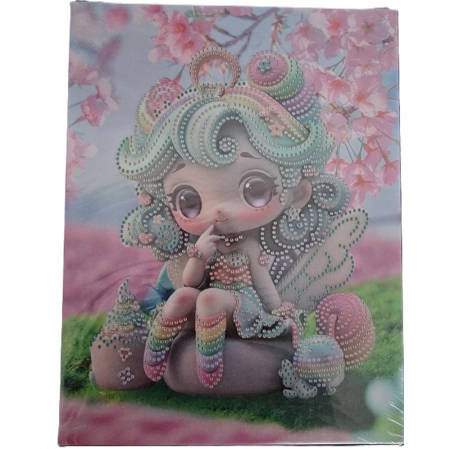 Jucarii creative - Set de broderie cu diamante 5D, Pictura cu diamante 30x23cm