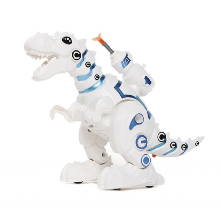 Jucarii interactive - Dinozaur T-Rex electric, cu aruncator de sageti, lumini si sunete