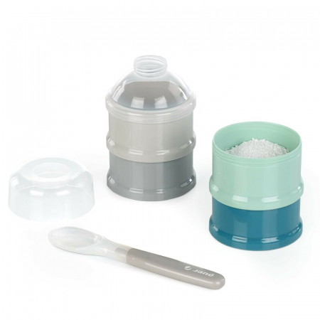 Blendere , roboti , mixtere - Dozator pentru lapte praf, Jane, Cu 4 compartimente, Practic si igienic, BPA Free, Cosmos
