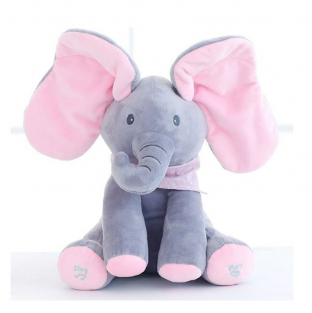 Jucarii interactive - Elefant Cucu Bau, Jucarie interactiva Peek a Boo