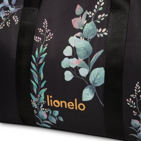 Geanta pentru mamici, Lionelo, Ida, Golden Moments, Editie limitata, Cu multiple compartimente, Negru [8]