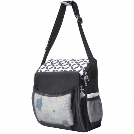Inaltator scaun masa portabil 2 in 1, Fold and Go, FreeON, Black and White [1]