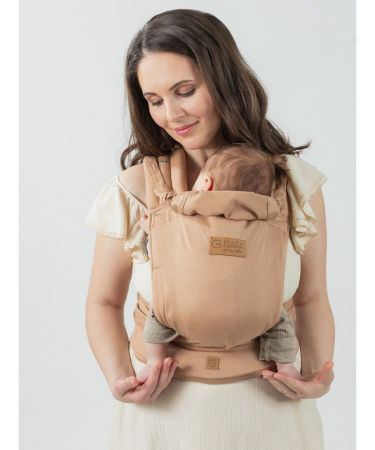 Marsupi ,Wrap-uri , Slinguri - ISARA Quick Half Buckle Macchiato