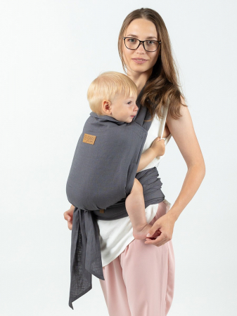 ISARA Quick Half Buckle PRESCHOOLER Graphite Linen [2]
