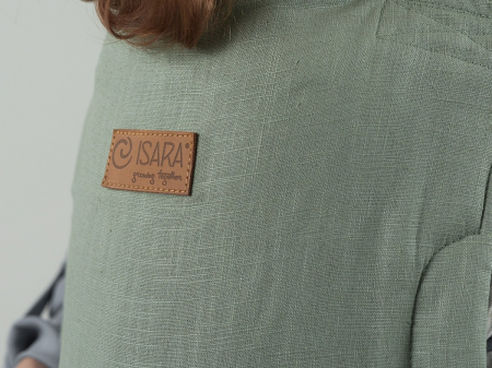 ISARA Quick Half Buckle Sage Green Linen [5]