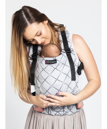 Marsupi ,Wrap-uri , Slinguri - ISARA The ONE Diamonda Gray