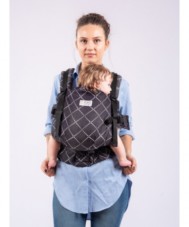 Marsupi ,Wrap-uri , Slinguri - ISARA The Trendsetter Diamonda Black