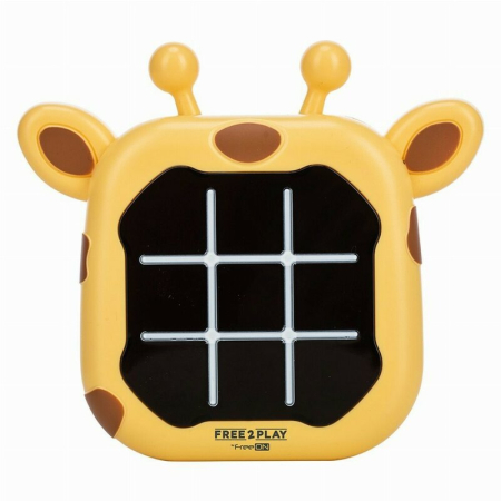 Joc electronic 2 in 1, Free2Play, X si 0, Design girafa, 3 ani + [6]