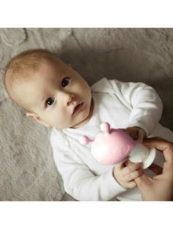 Jucarie de dentitie, Bocioland, Ciupercuta, BPA Free, 0 luni+, Pink [1]