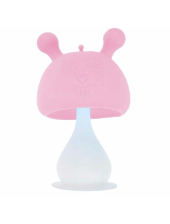 Jucarii dentitie - Jucarie de dentitie, Bocioland, Ciupercuta, BPA Free, 0 luni+, Pink