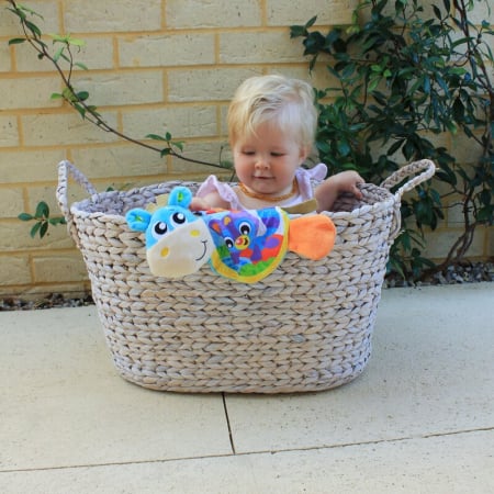 Jucarie din plus, Playgro, Clip Clop, Carticica tactila, Stimuleaza dezvoltarea senzoriala, Cu inele pentru dentitie, Cu diverse forme si texturi, 3 luni+, Musical Clip Clop Teether Book [14]