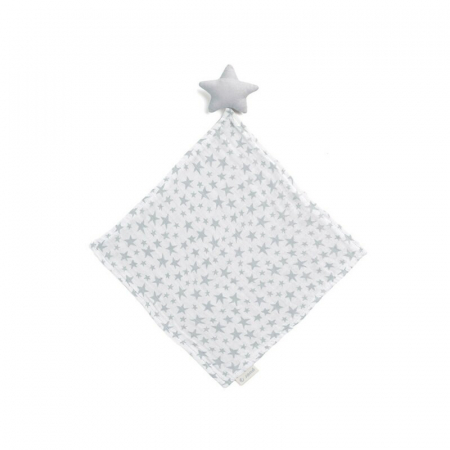 Carusele muzicale si lampi - Jucarie doudou, Jane, Din bambus, 28 x 28 cm, Star