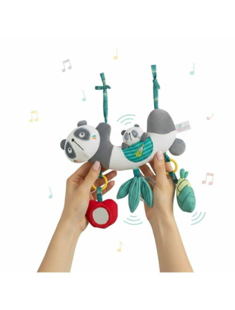 Jucarie pentru patut si carucior, Bocioland, Multifunctionala, Panda Bear [2]