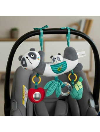 Jucarie pentru patut si carucior, Bocioland, Multifunctionala, Panda Bear [4]