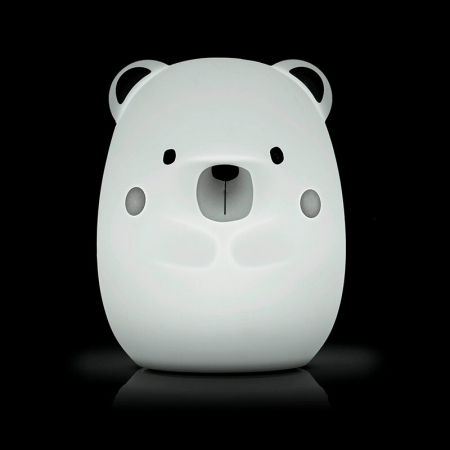 Lampa de veghe, Jane, Yum Bear, Cu 9 culori, White [2]