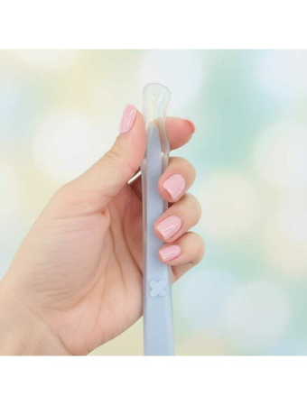 Lingurita, Bocioland, Din silicon, 6 luni+, Blue [8]