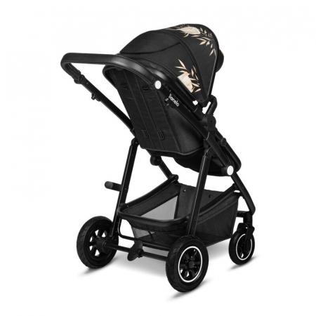 Lionelo - Carucior Amber, 2 in 1, Editie Lovin\', Cadru aluminiu, Cu landou intarit si salteluta moale, Reversibil, Maner ajustabil, Huse pentru picioare, ploaie, Plasa de tantari, Geanta parinti, Pan [8]